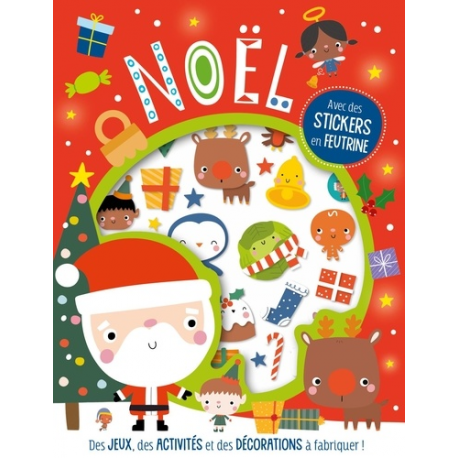 Noël - Avec des stickers en feutrine - Album