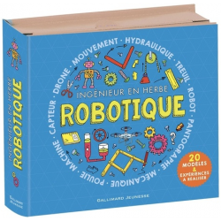 Coffret Robotique - Ingénieur en herbe avec 20 modèles et expériences à réaliser - Album