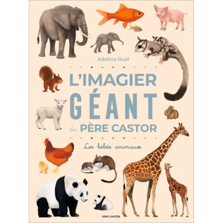 L'imagier géant du Père Castor - Les bébés animaux - Album