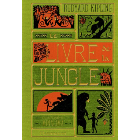 Le Livre de la Jungle - Illustré et animé par MinaLima - Beau Livre