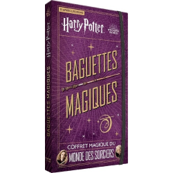 Harry Potter Baguettes magiques - Coffret magique du Monde des Sorciers avec des fac-similés à collectionner, des collector spé