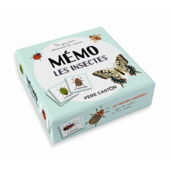Mémo Les insectes - Avec 24 cartes