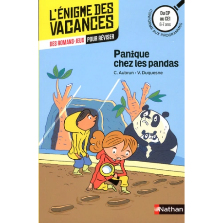 Panique chez les pandas - Du CP au CE1 6-7 ans