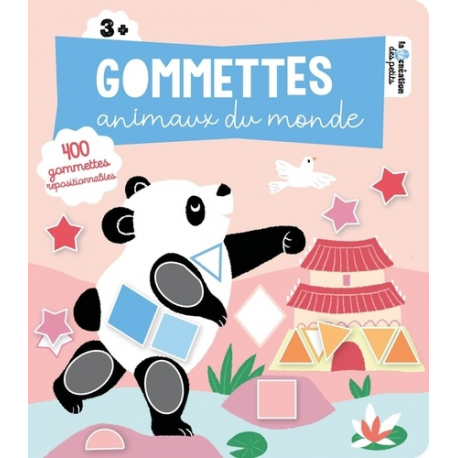 Gommettes - Animaux du monde