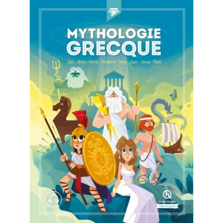 Mythologie grecque - Zeus- Athéna- Hermès- Perséphone- Hélène- Ulysse- Hercule- Thésée - Album