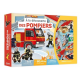 A la découverte des pompiers - Avec plus de 80 pièces magnétiques et 1 plateau géant aimanté