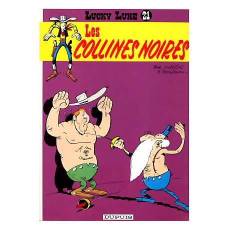 Lucky Luke - Tome 21 - Les collines noires