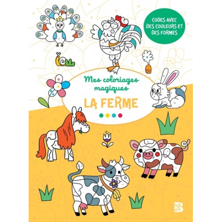 T'choupi - Coloriage géant de la ferme - Dès 3 ans