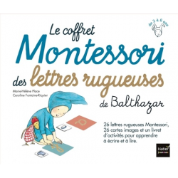 Le coffret Montessori des lettres rugueuses de Balthazar - Album