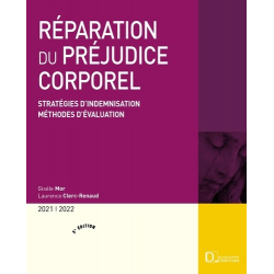 Réparation du préjudice corporel - Stratégies d'indemnisation, méthodes d'évaluation - Grand Format