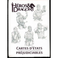 Héros & Dragons : Cartes d'états préjudiciables