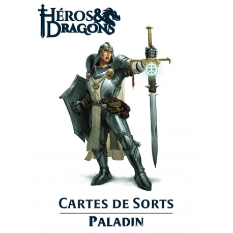 Héros & Dragons : Cartes de sort Paladin