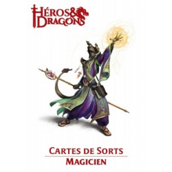 Héros & Dragons : Cartes de sort Magicien