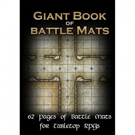 Livre plateau de jeu : Giant Book of Battle Mats (A3)