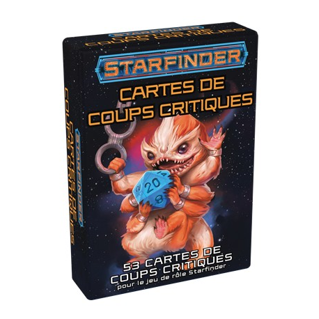 Starfinder : Cartes de Coups Critiques