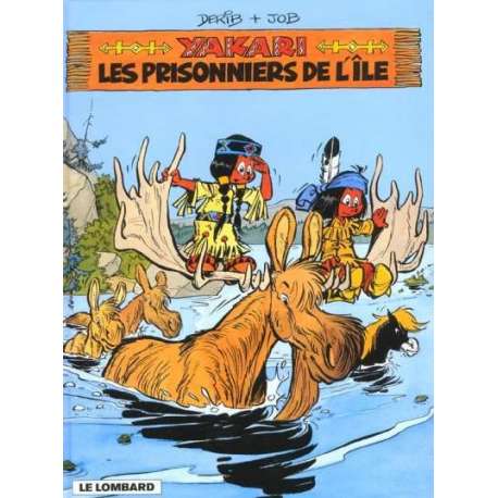 Yakari - Tome 9 - Les Prisonniers de l'Ile