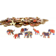 (120 pièces) - Rainbow Wooden Puzzle - Elephant
