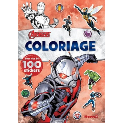 Marvel Avengers - Avec plus de 100 stickers - Grand Format