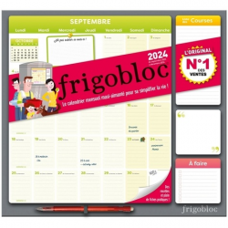 Frigobloc mensuel - Calendrier d'organisation familiale - Grand Format