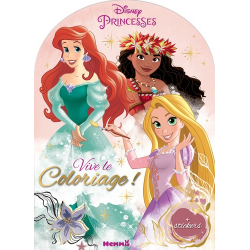 Vive le coloriage Disney Princesses - Grand Format