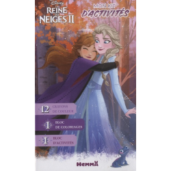 Mon kit d'activités La Reine des Neiges 2