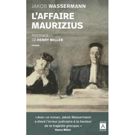 L'affaire Maurizius - Suivi de Réflexions sur l'affaire Maurizius - Poche