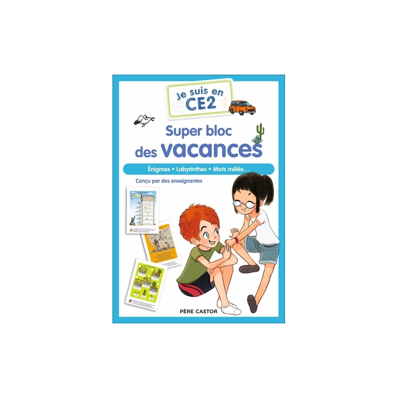 JEUNESSE MAX ET LILI - BLOC JEUX VACANCES DÈS 6 ANS 