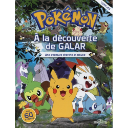 A la découverte de Galar - Une aventure cherche et trouve. Avec 60 stickers - Album