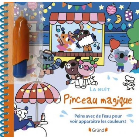 Pinceau magique - La nuit