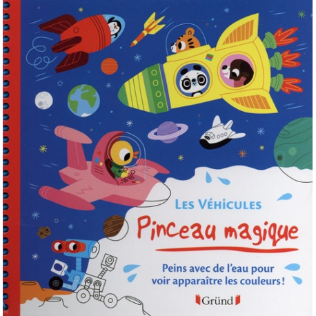 Pinceau magique - Les vehicules