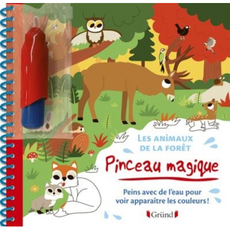 Pinceau magique - Les animaux de la foret