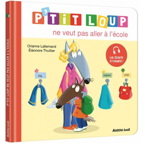 P'tit Loup ne veut pas aller à l'école
