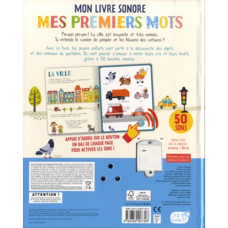 Mes premiers mots - Mon livre sonore - Album