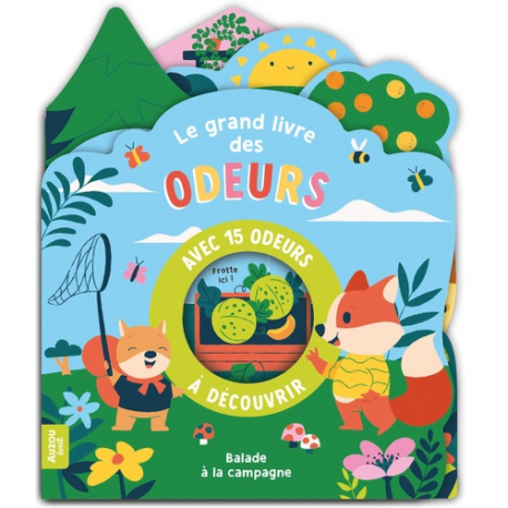 LE GRAND LIVRE DES ODEURS - BALADE À LA CAMPAGNE