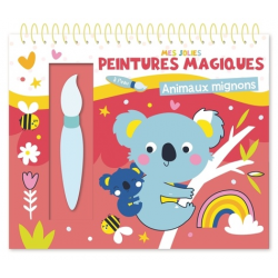 Animaux mignons - Avec 1 pinceau - Grand Format