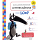 Mon cahier d'écriture lettres bâtons avec Loup - Grand Format