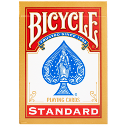 Jeu de 54 cartes : Bicycle Rider Back - Standard Rouge