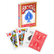 Jeu de 54 cartes : Bicycle Rider Back - Standard Rouge