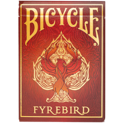 Jeu de 54 cartes : Bicycle Creatives - Fyrebird