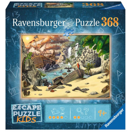 Escape Puzzles Kids - (368 Pièces) L'aventure des pirates