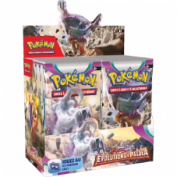 Boîte de 36 Boosters Pokémon EV02 - Evolutions à Paldea