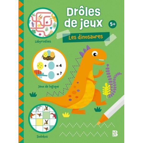 Les dinosaures - Drôles de jeux - Grand Format