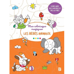 Coloriages magiques - Bébés animaux 4+