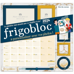 Frigobloc mensuel à personnaliser avec vos photos ! - De septembre 2023 à décembre 2024. Avec un critérium