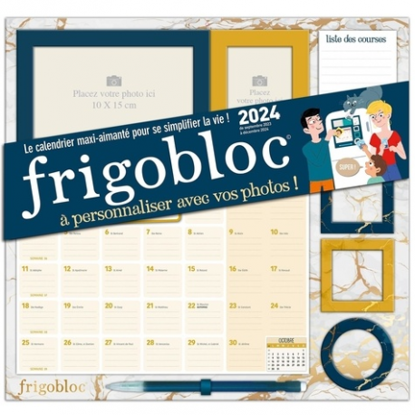 Frigobloc mensuel à personnaliser avec vos photos ! - De septembre