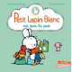 Petit Lapin Blanc va sur le pot