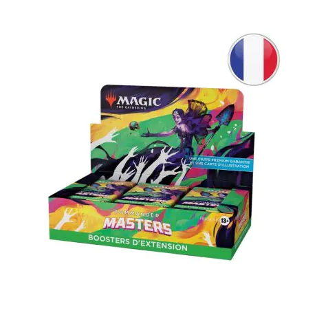 Commander Masters : Boîte de 24 boosters d'Extension FR