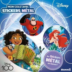 Disney 100 Disney - Mon colo avec stickers métal