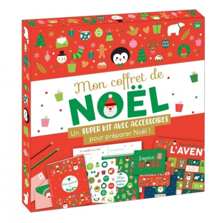 Mon coffret de Noël - Un super kit avec accessoires pour préparer Noël