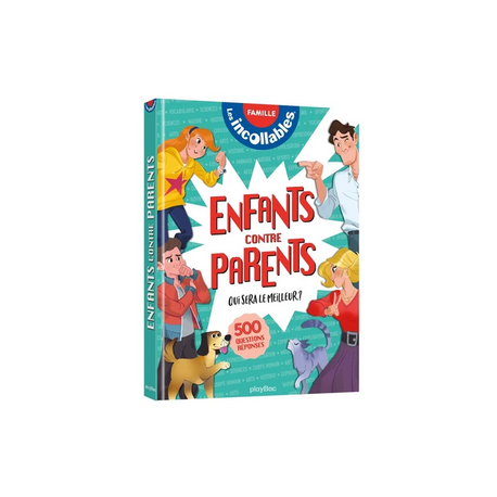 Enfants contre parents. Qui sera le meilleur ? - 500 questions réponses